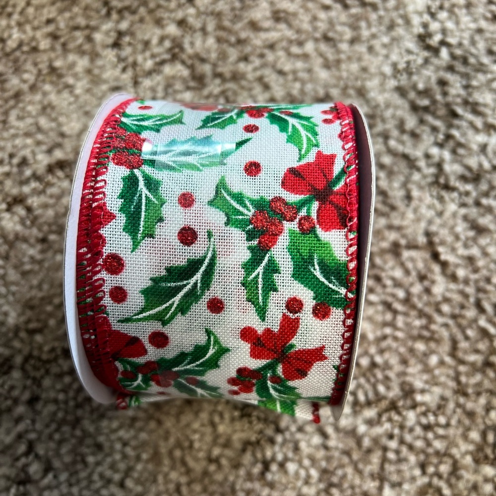 Festive Holiday Ribbon Set - Red and Green - Picture 7 of 8
